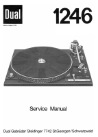 Dual 1246-Service-Manual 